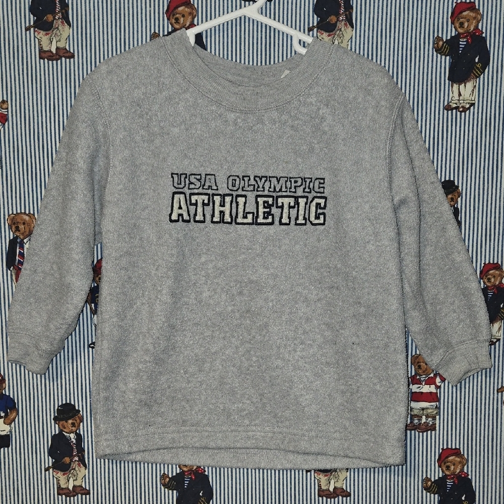 USA Olympic Athletic Kids Gray Sweatshirt